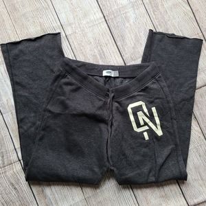 Old Navy Gray Sweat Pants with Drawstring Small